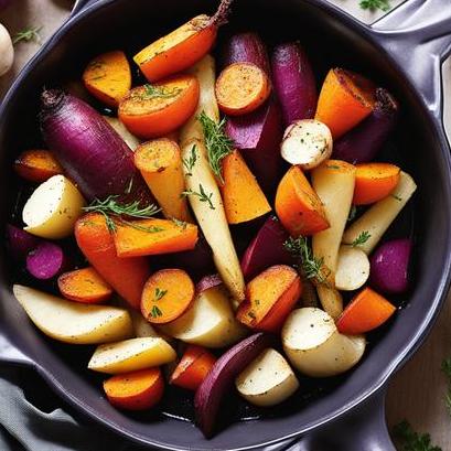 Air-fried Root Vegetables